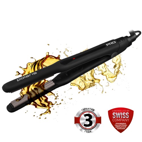 Щипцы гофрированные Polaris PHSZ 1309TAi Argan Therapy PRO (черный) 