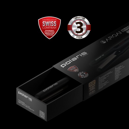 Щипцы гофрированные Polaris PHSZ 1309TAi Argan Therapy PRO (черный) 6