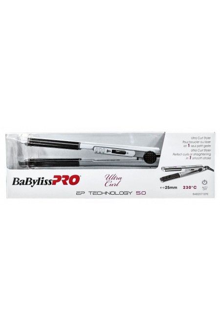 Щипцы утюжок BaByliss PRO Ultra Curl BAB2071EPE (серебристый) 3