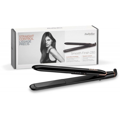 Щипцы утюжок BaByliss Smooth Finish 230 ST250E (черный) 5