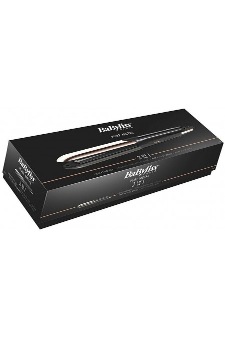 Щипцы утюжок BaByliss ST481E (черный/зхром) 6