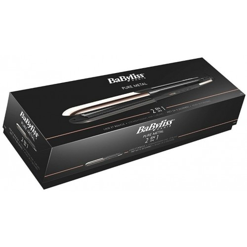 Щипцы утюжок BaByliss ST481E (черный/зхром) 6