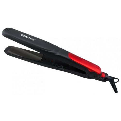 Щипцы утюжок CENTEK CT-2008 (черный/красный) 
