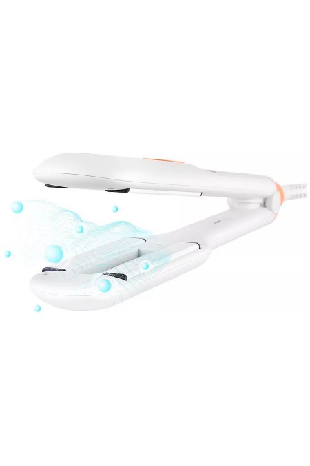 Щипцы утюжок Kitfort КТ-3269 (белый/оранжевый) 1