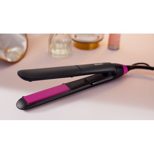 Щипцы утюжок Philips BHS375/00 (черный/розовый) 6