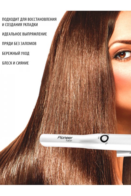 Щипцы утюжок Pioneer HS-1008R (светло-серый) 3