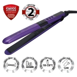 Щипцы утюжок Polaris PHS 2405K (фиолетовый)