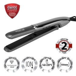 Щипцы утюжок Polaris PHSS 2098TTi Tourmaline PROF (черный графит)