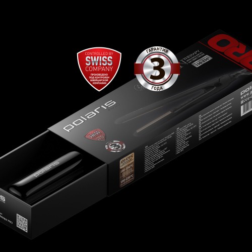 Щипцы утюжок Polaris PHSS 2595TAi Argan Therapy PRO (черный) 7