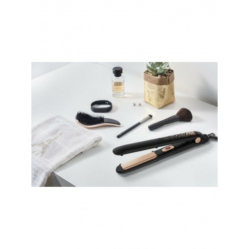 Щипцы утюжок Rowenta Easyliss Copper Forever SF1629F0 (черный/медный) 2