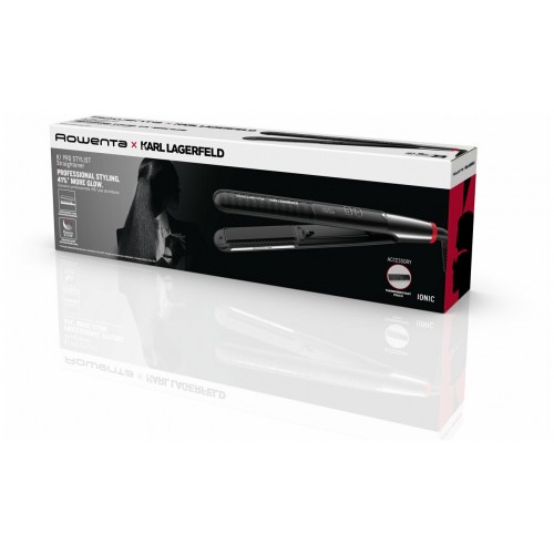 Щипцы утюжок Rowenta Karl Lagerfeld SF466LF0 (черный/красный) 8