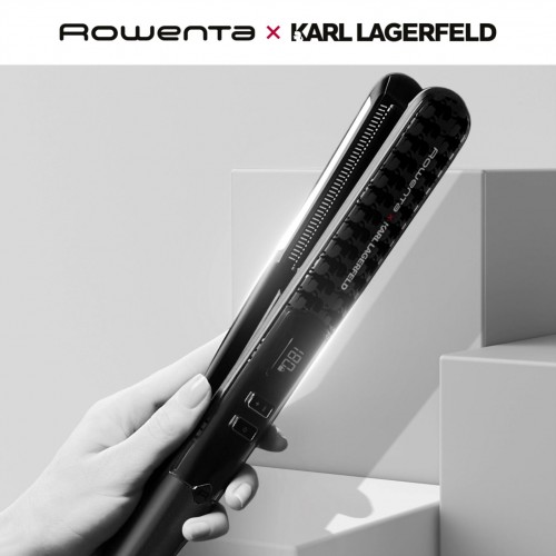 Щипцы утюжок Rowenta Karl Lagerfeld SF466LF0 (черный/красный) 9