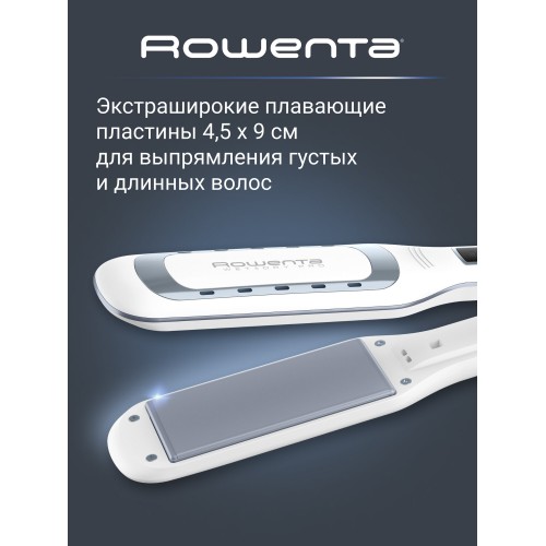 Щипцы утюжок Rowenta WetDry Pro SF5010F0 (белый) 6