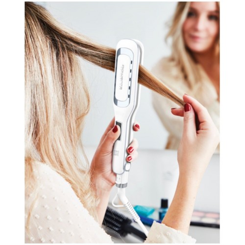 Щипцы утюжок Rowenta WetDry Pro SF5010F0 (белый) 7