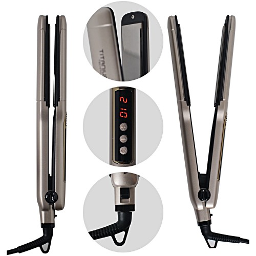 Щипцы утюжок Scarlett SC-HS60002 (белый/голубой) 2