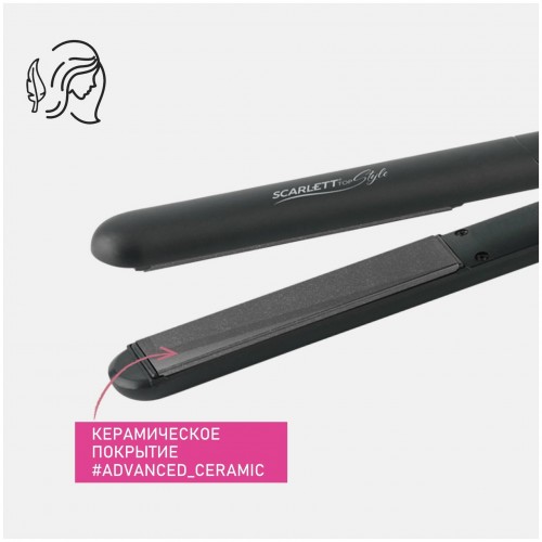 Щипцы утюжок Scarlett SC-HS60009 (черный) 4