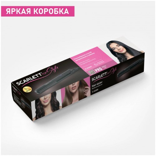 Щипцы утюжок Scarlett SC-HS60009 (черный) 6