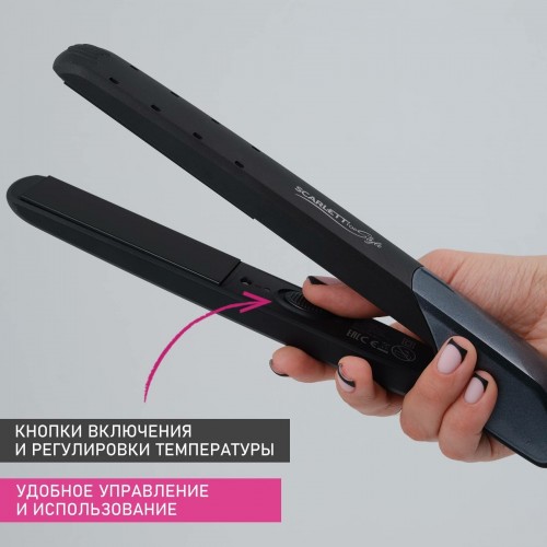 Щипцы утюжок Scarlett SC-HS60014 (черный) 1