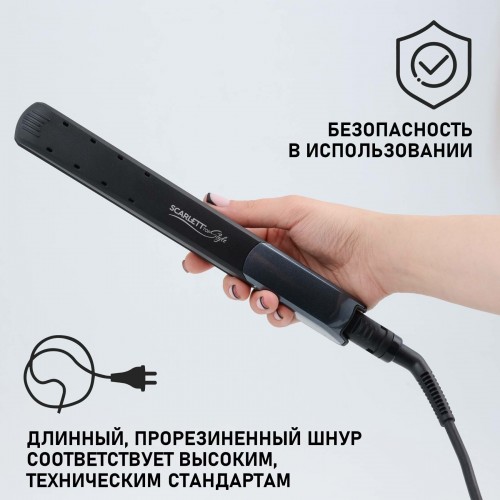 Щипцы утюжок Scarlett SC-HS60014 (черный) 2