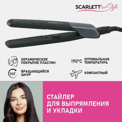 Щипцы утюжок Scarlett SC-HS60014 (черный) 4