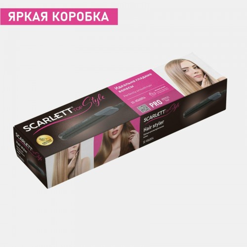 Щипцы утюжок Scarlett SC-HS60014 (черный) 6