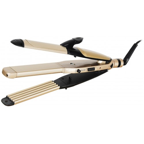 Щипцы утюжок STARWIND SHC 7075 (черный/шампань) 