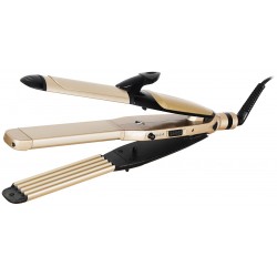 Щипцы утюжок STARWIND SHC 7075 (черный/шампань)