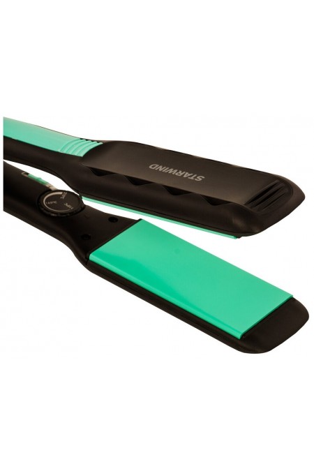 Щипцы утюжок STARWIND SHE 1101 (черный/зеленый) 1
