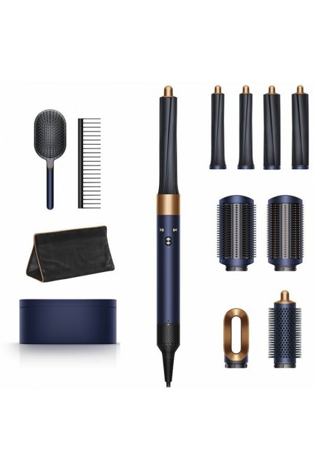 Стайлер Dyson Airwrap Complete HS01 Special Edition Prussian blue/Rich copper (с чехлом, расческой и гребнем) (темно-синий/медь) 6