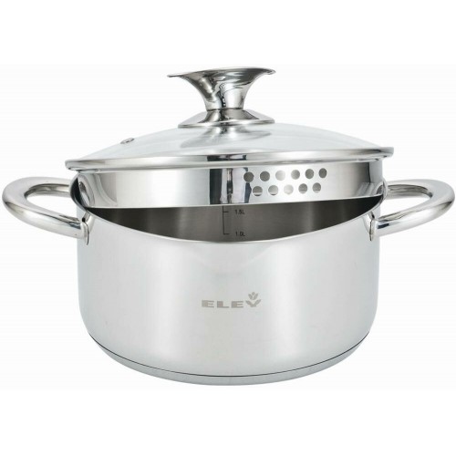 Кастрюля Eley RW0813-24C 5.5 л 1