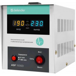 Стабилизатор DEFENDER ASF 1000D (600Вт) (99035)
