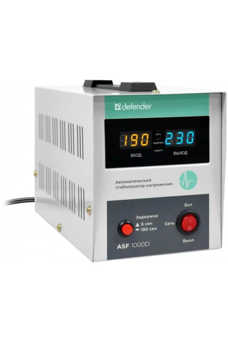 Стабилизатор DEFENDER ASF 1000D (600Вт) (99035) 1
