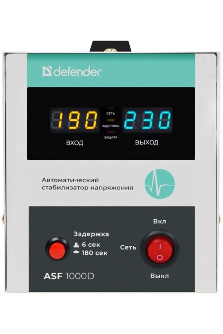 Стабилизатор DEFENDER ASF 1000D (600Вт) (99035) 2