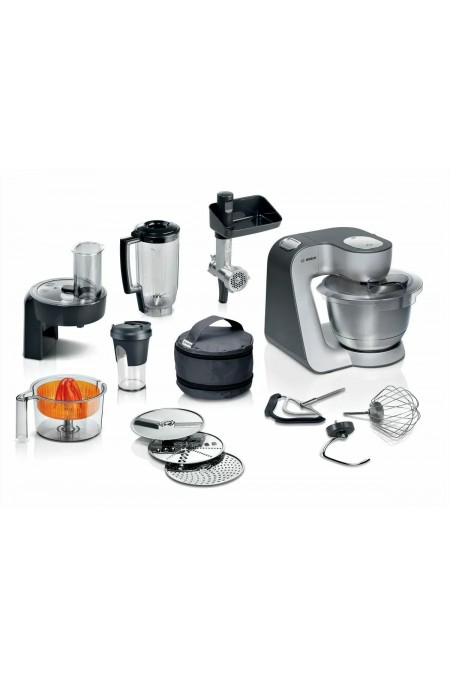 Кухонная машина Bosch MUM58359 (черный/серый) 