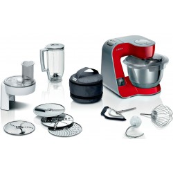 Кухонная машина Bosch MUM5X720 (красный/серый)