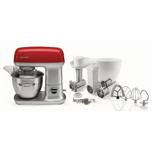Кухонная машина Gorenje MMC1000RLR (красный/серебристый) 3
