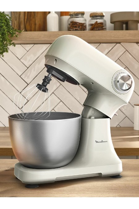 Кухонная машина Moulinex Bake Easy QA140AF1 (кремовый) 8