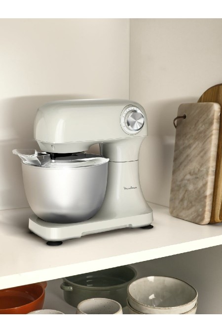 Кухонная машина Moulinex Bake Easy QA140AF1 (кремовый) 9