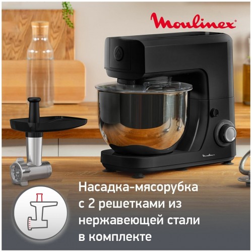 Кухонная машина Moulinex Masterchef Essential QA151810 (черный) 2