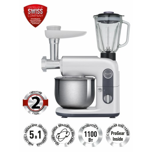 Кухонная машина Polaris PKM 1104 (белый) 