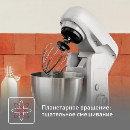 Кухонная машина Tefal Bake Partner QB520B38 (серый/серебристый) 3