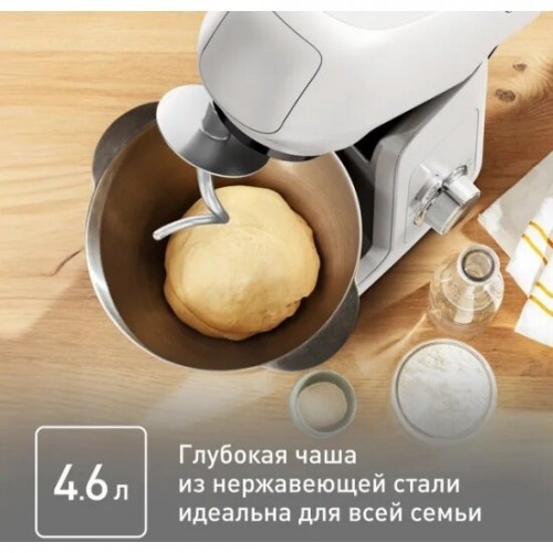 Кухонная машина Tefal Bake Partner QB520B38 (серый/серебристый) 4