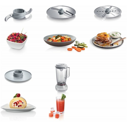 Кухонный комбайн Bosch MCM 3200W (белый) 3