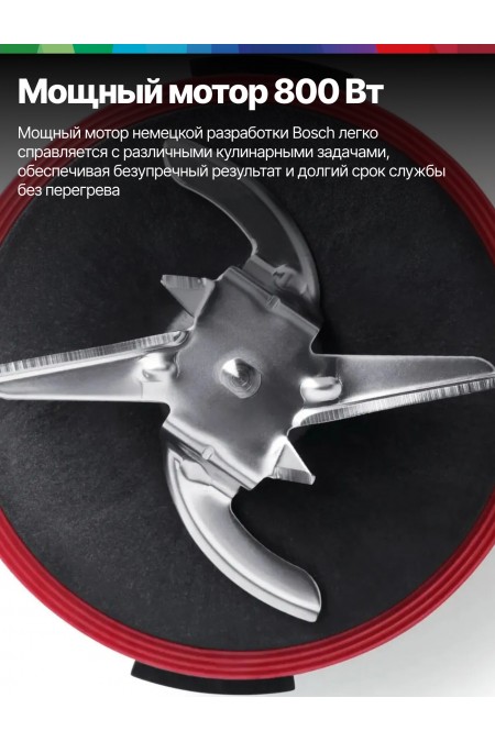Кухонный комбайн Bosch MCM3201B (черный) 4