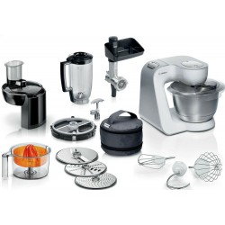 Кухонный комбайн Bosch MUM58251 (белый/серый)