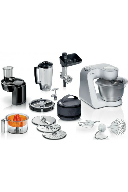 Кухонный комбайн Bosch MUM58251 (белый/серый) 