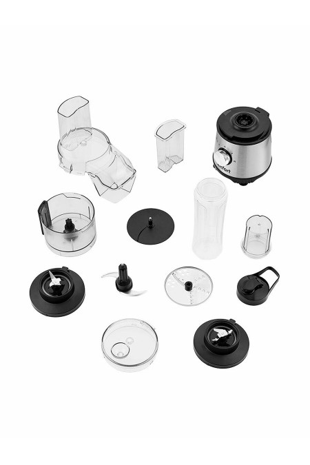 Кухонный комбайн Kitfort КТ-1386 (серебристый/черный) 1