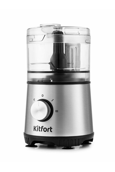 Кухонный комбайн Kitfort КТ-1386 (серебристый/черный) 2