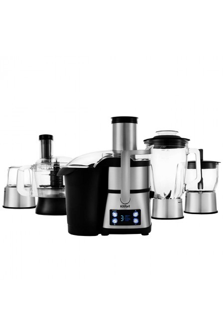 Кухонный комбайн Kitfort KT-1395 (черный) 