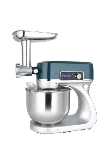 Кухонный комбайн Maunfeld MF-425BL (серебристый) 6